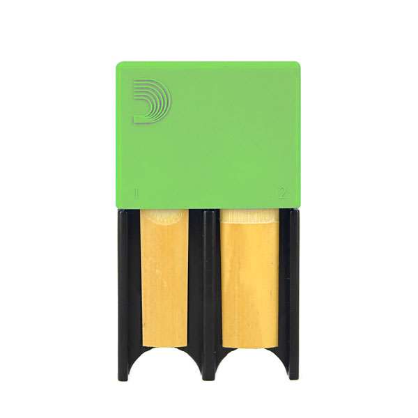 DRGRD4TBGR Reed Guard Футляр для хранения тростей, зеленый, большой, Rico