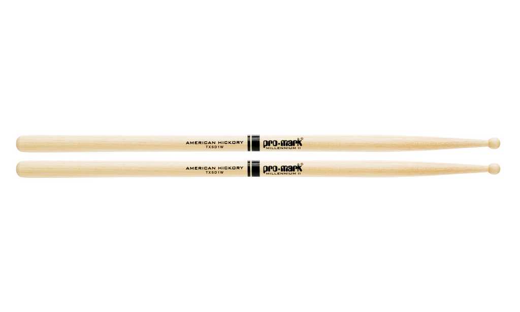 TXSD1W SD1 Барабанные палочки, орех гикори, деревянный наконечник, ProMark