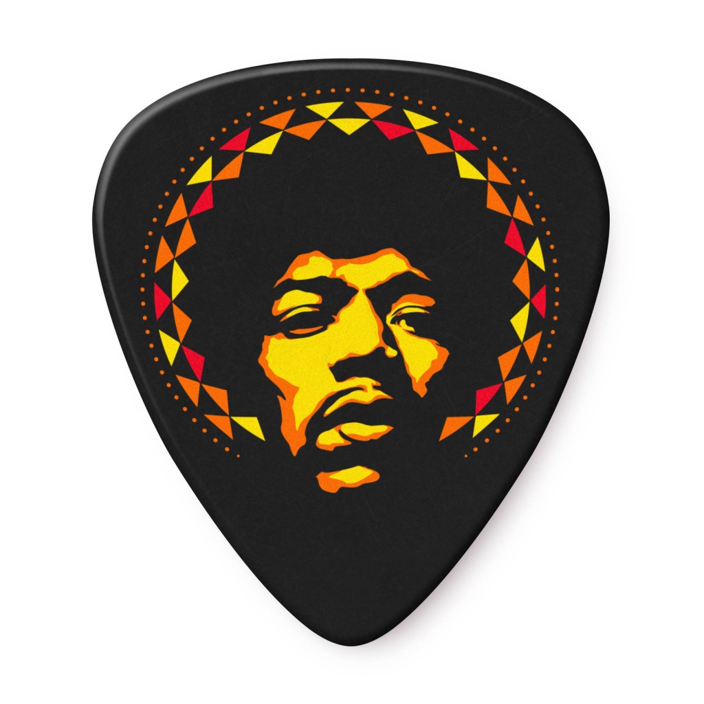 JHP16HV Hendrix Aura Mandala Медиаторы, 6шт, Dunlop