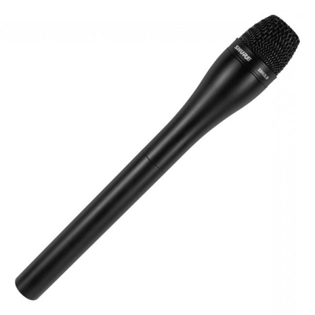 SHURE SM63LB - динам. всенаправленный речевой (репортерский) микрофон, чёрный