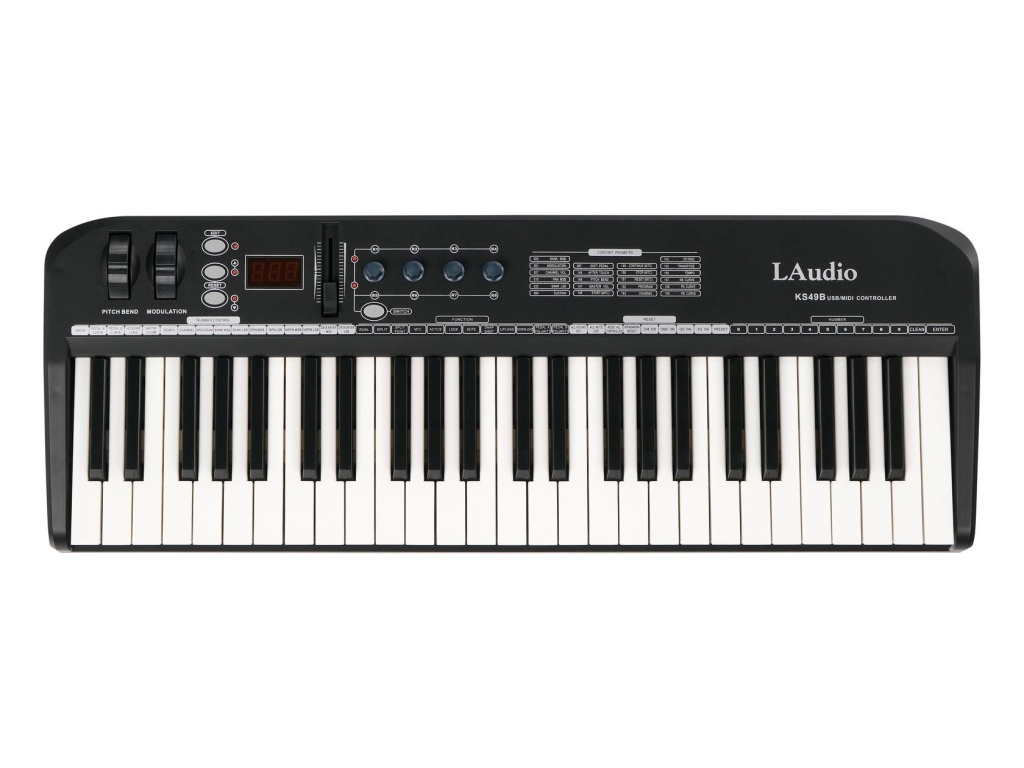 KS49B MIDI-контроллер, 49 клавиш, LAudio