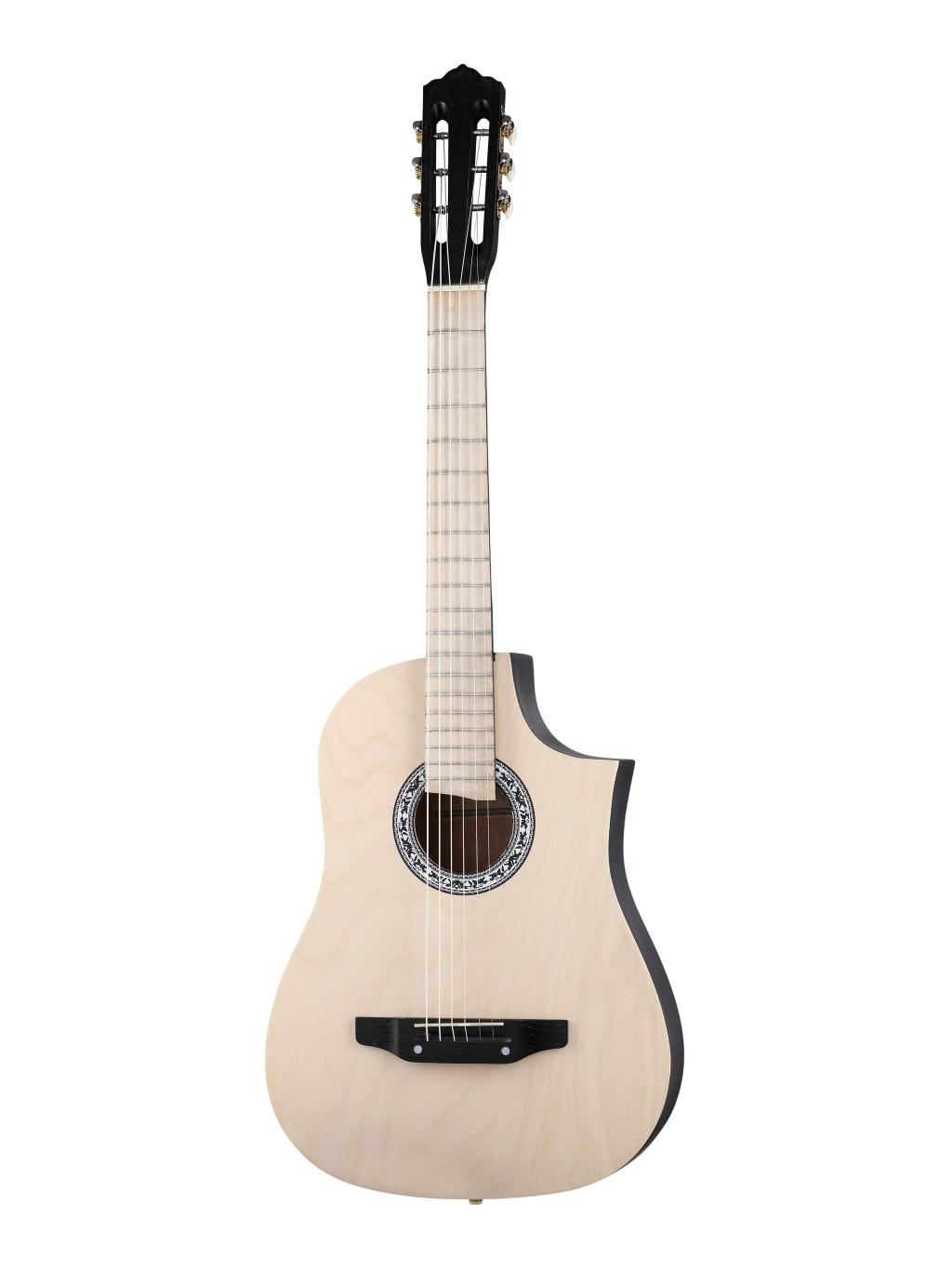 ACD-39A-513-EC Акустическая гитара, с вырезом, цвет эбен/шампань, АККОРД