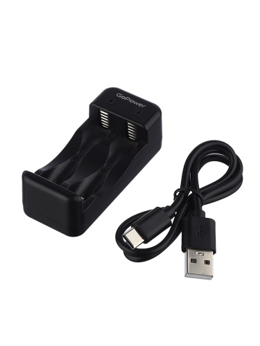 00-00031386 Basic 150 Зарядное устройство для аккумуляторов Ni-MH/Ni-Cd 2 слота, GoPower