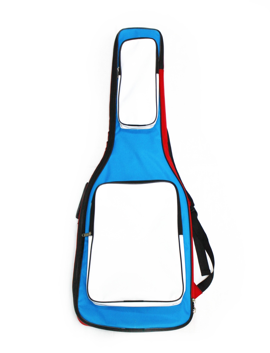 MZ-ChGЕ-3red/blue/wh Чехол для электрогитары, MEZZO