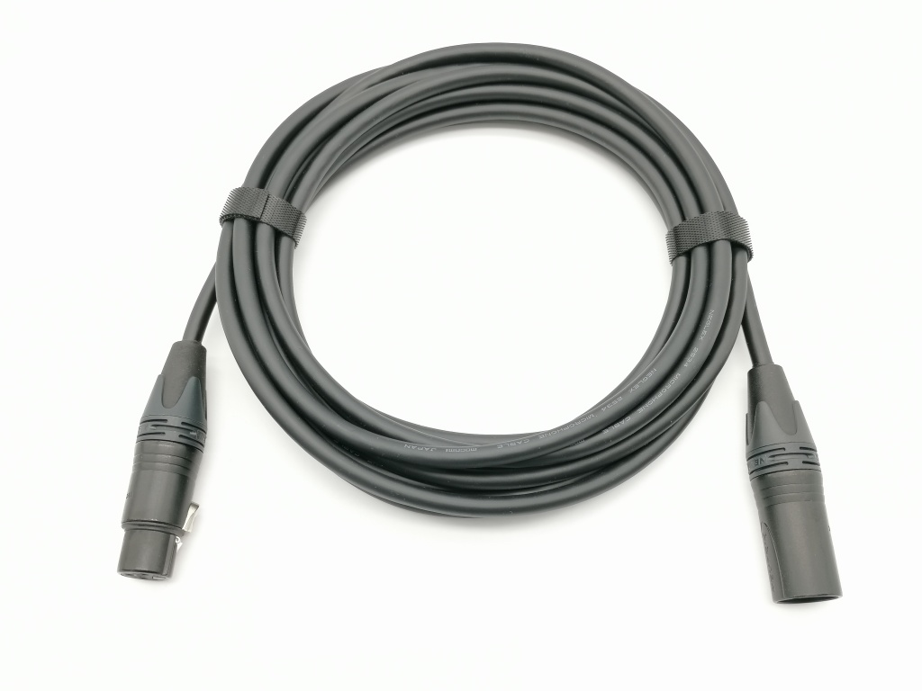 G68-XLR-M-F-0100-0 Кабель микрофонный XLR-M-F, 1м, ZZcable