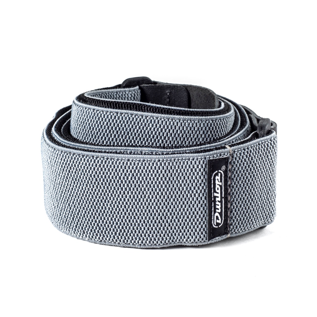 D69-01GY Mesh Ремень для гитары, серый, Dunlop