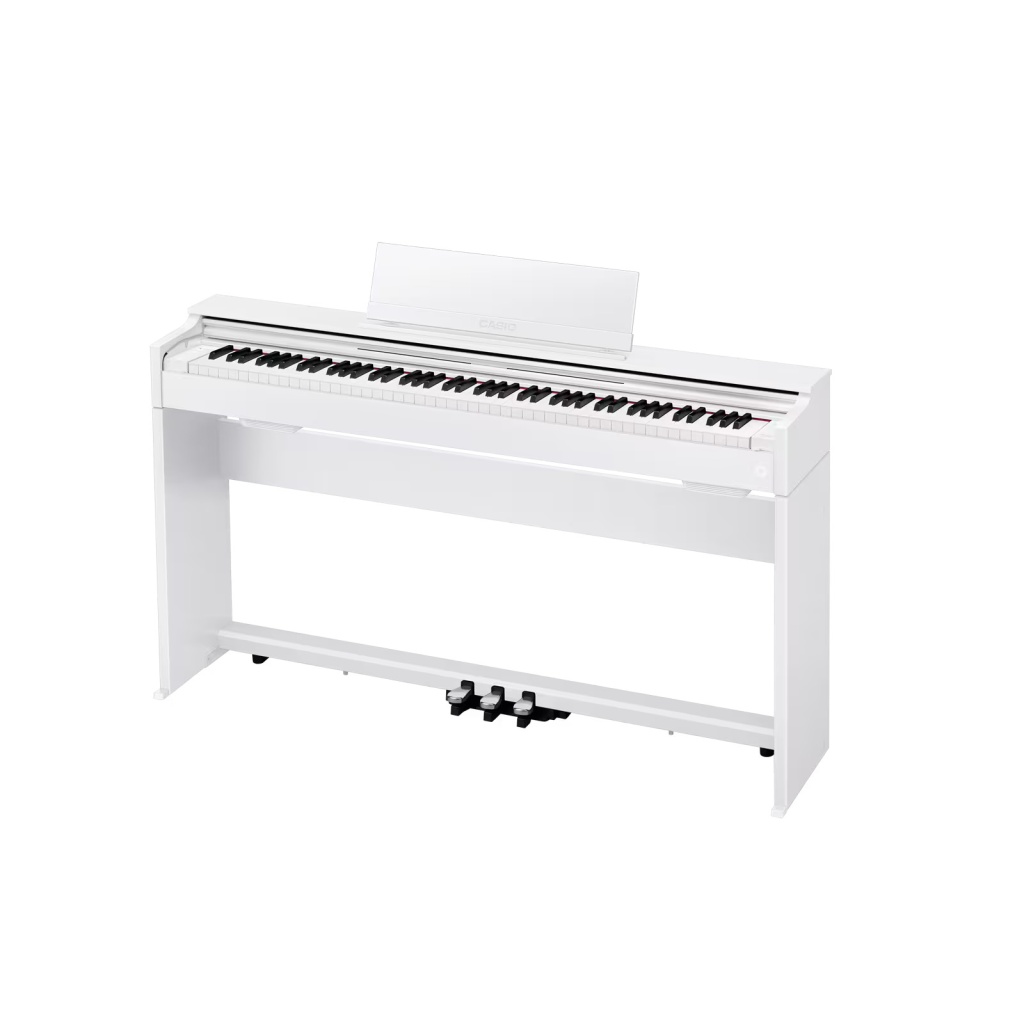 AP-S200WE Celviano Цифровое пианино со стойкой и педалями, белое, Casio