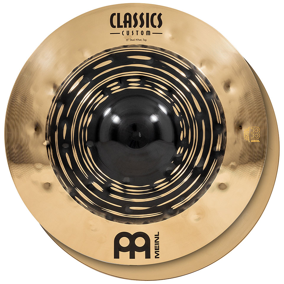 CC15DUH Classics Custom Dual HiHat Две тарелки 15", Meinl