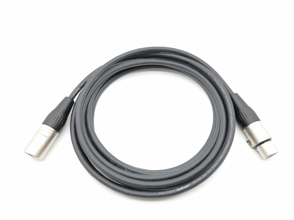 E65-XLR-M-F-0200-0 Кабель микрофонный (балансный) XLR-M-F, 2м, ZZcable