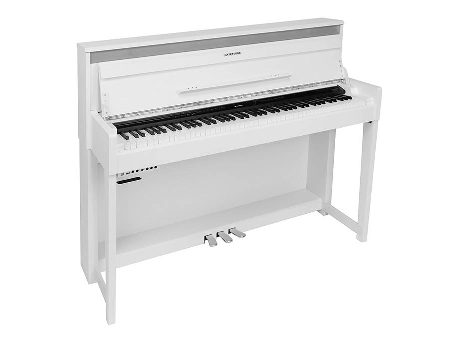 DP650K-GW Цифровое пианино, молоточковая механика, белое глянцевое, Medeli