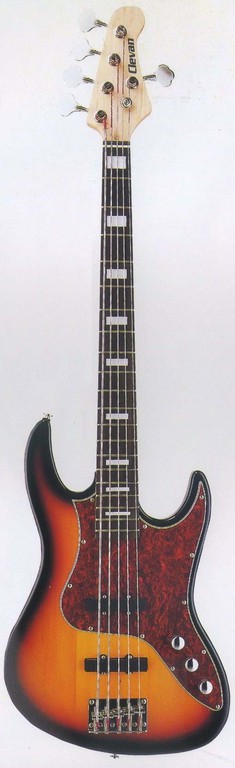CJB-20/5-N Бас-гитара 5-струнная Clevan