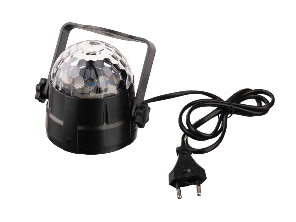 MM001 Светодиодный эффект «диско-шар» мини, RGB, LED 3х1Вт, Bi Ray