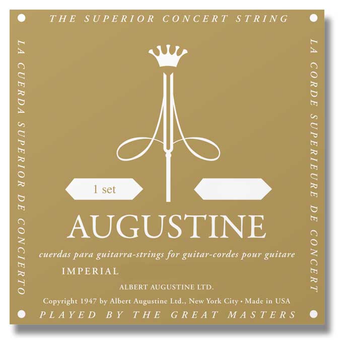 Imperial-BLUE Комплект струн для классической гитары AUGUSTINE