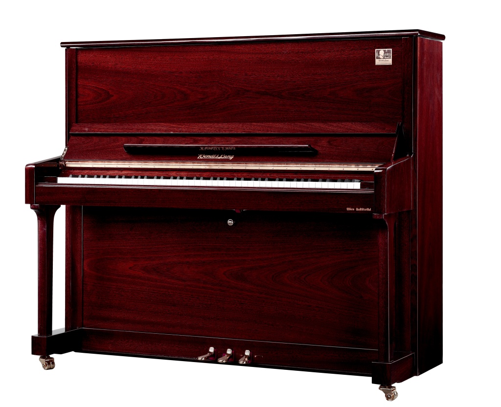 W126MH Пианино акустическое, цвет красное дерево,  Wendl&Lung