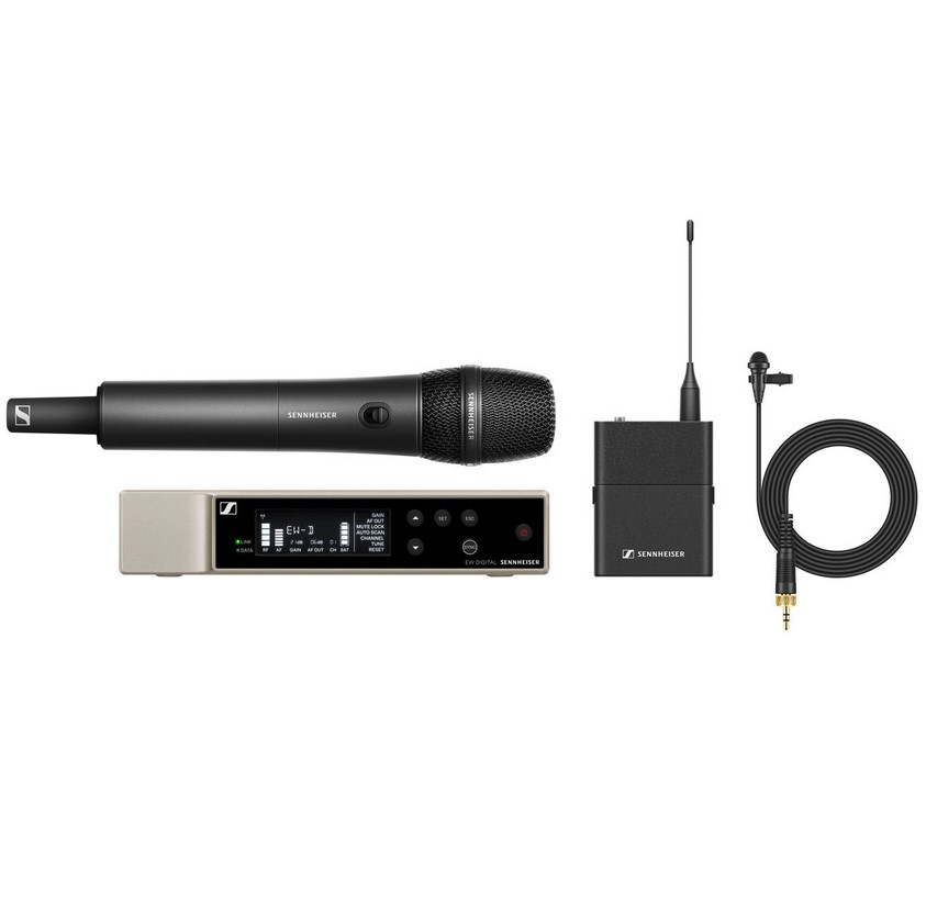 508771 EW-D ME2/835-S SET (R1-6) Радиосистема с петличным и ручным микрофоном, Sennheiser