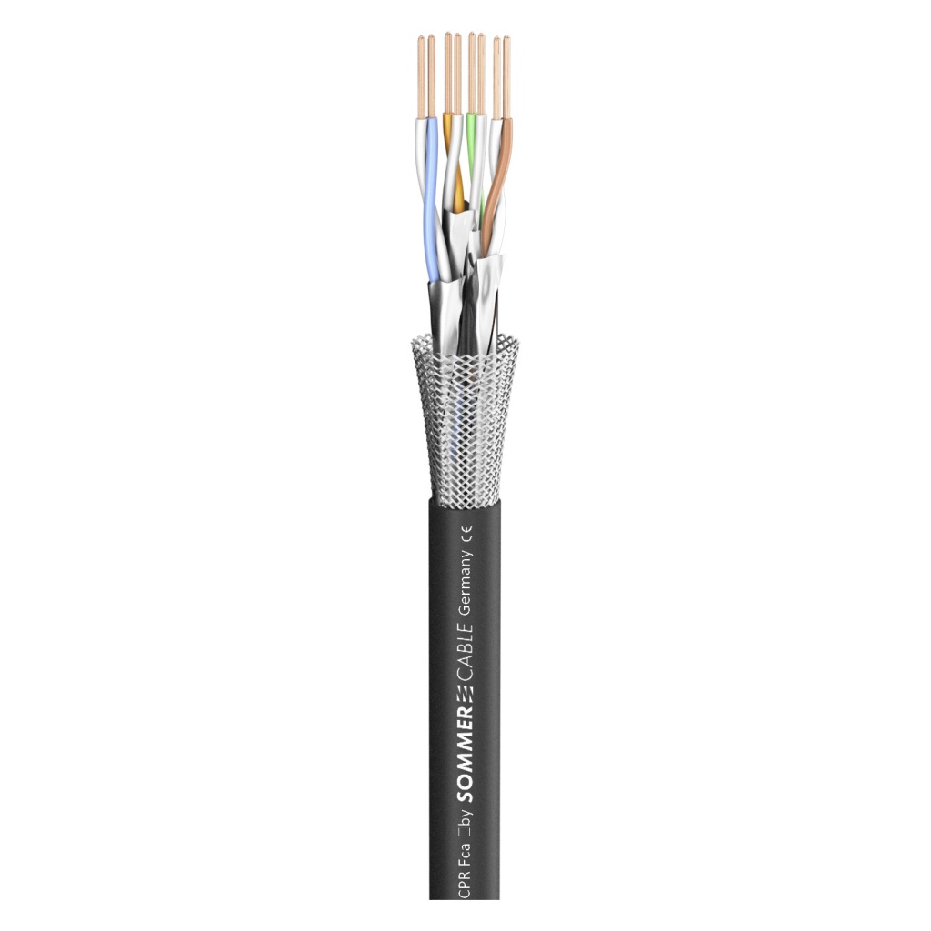 581-0071 SC-Mercator CAT.7 PUR Кабель сетевой витая пара, 100м, Sommer Cable