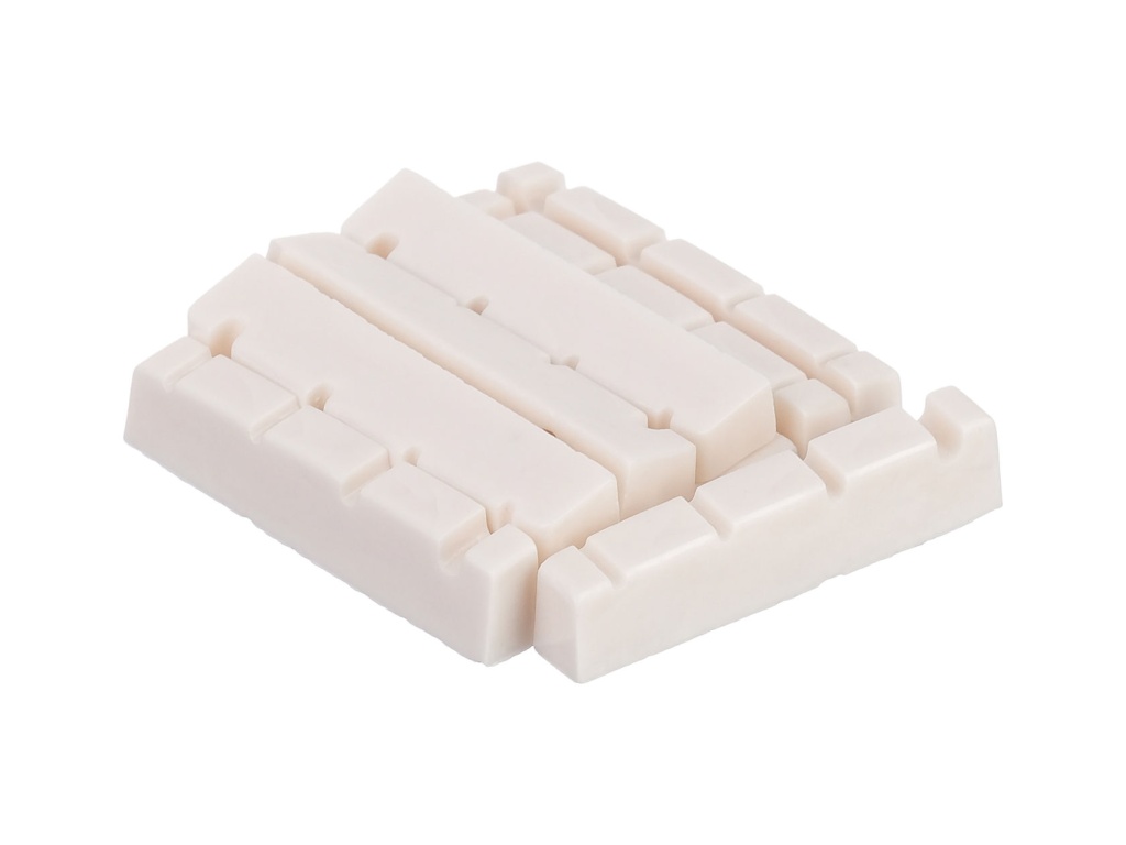 NT-040-WH Верхний порожек для бас-гитары, белый, 10 шт, Paxphil