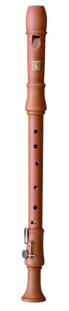 B96243 Classic Блокфлейта До-тенор, грушевое дерево, 3 части, с-key, барочная система, Hohner