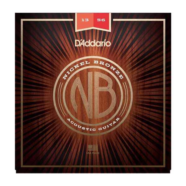 D'ADDARIO NB1356 - струны для акустической гитары, Medium, 13-56