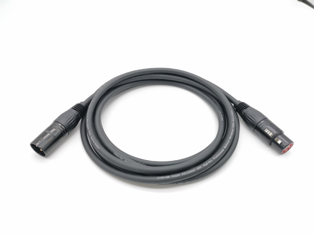 E2-2-XLR-M-F-0400-0 Кабель балансный (микрофонный) XLR-M-F, 4м, ZZcable