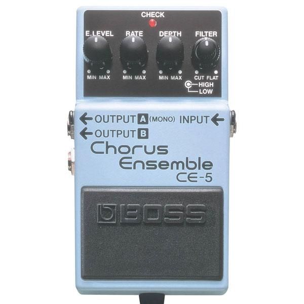 BOSS CE-5 - эффект стереохорус.