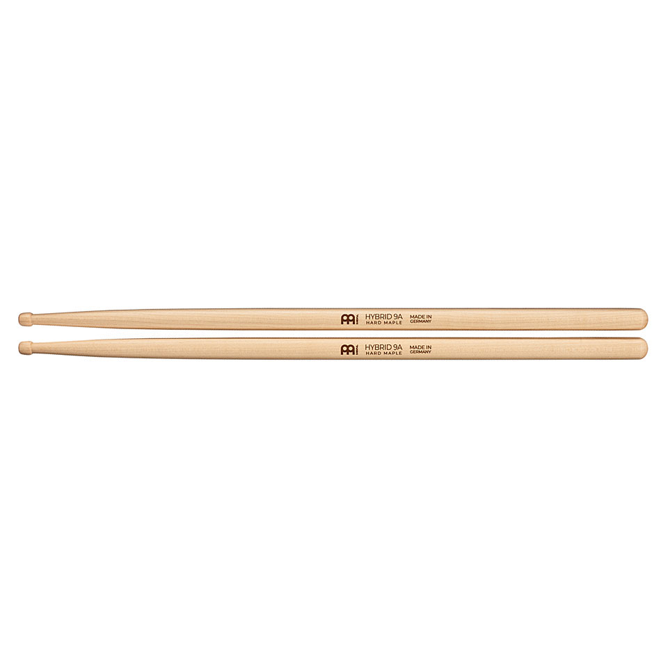 SB137-MEINL Hybrid 9A Барабанные палочки, деревянный наконечник, клен, Meinl