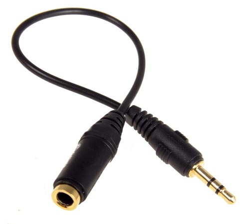 AD-213 Переходник (разъем переходной) 3,5мм — 2,5мм, Fischer Audio