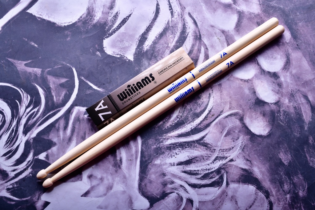 DS-WST-7A Standard Series 7A Барабанные палочки, орех гикори, Williams