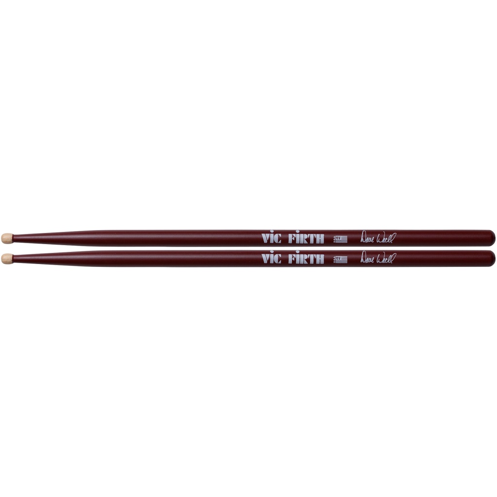 VIC-SDW Signature Series Dave Weckl Барабанные палочки, деревянный наконечник, Vic Firth