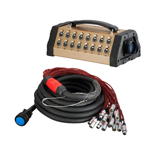 BCB412 Stage Box Сценическая коммутационная коробка 12 х XLR(F) входов+4 х XLR(M) выхода, Soundking