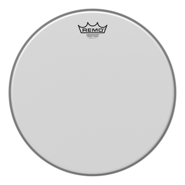 VA-0114-00 Ambassador Vintage Coated Пластик для малого и том барабана 14", Remo