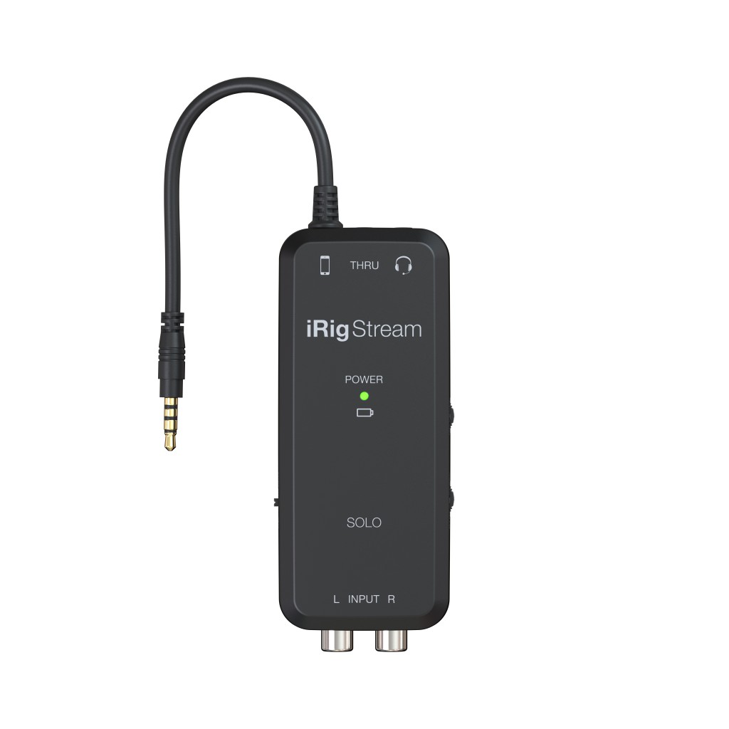 iRig-Stream-Solo Интерфейс для стриминга iOS/Android, IK Multimedia