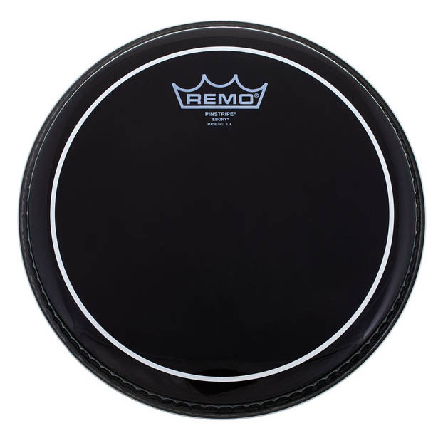 ES-0614-PS Pinstripe Ebony Пластик для малого и том барабана 14", Remo
