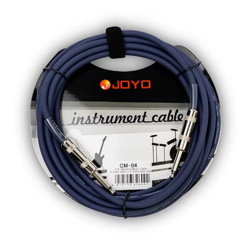 CM-04-PU Кабель инструментальный, фиолетовый, 4.5м, Joyo