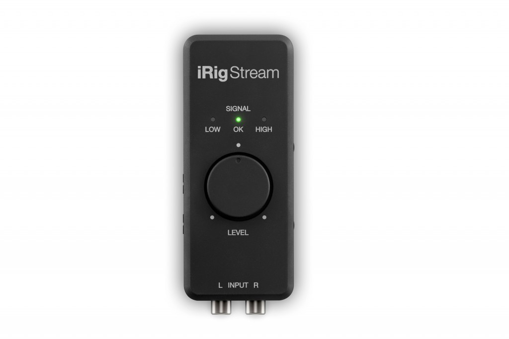 iRig-STREAM Интерфейс для стриминга iOS/Android/Mac/Win, 24 бит/48 кГц, IK Multimedia