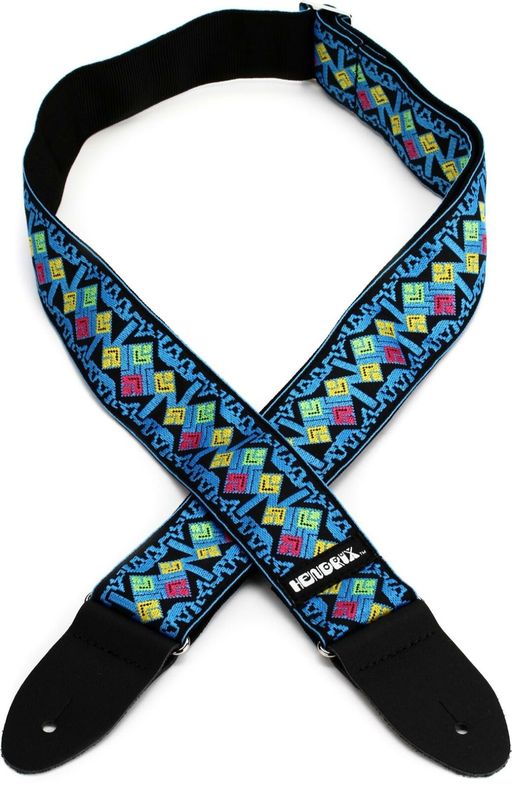 JH14 Jimi Hendrix Maui Blue Diamond Ремень для гитары, Dunlop