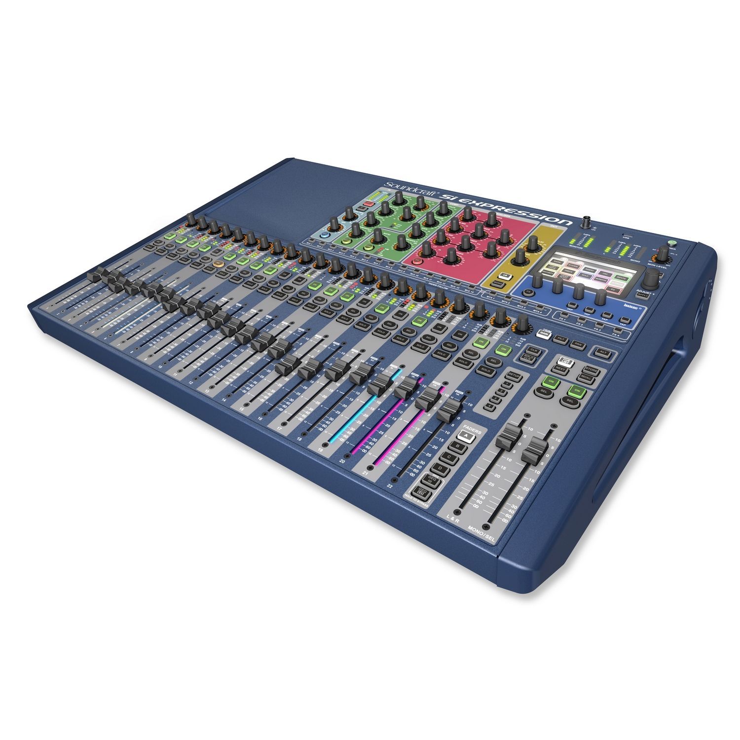 SOUNDCRAFT Si Expression 2 - цифровой микшер, 24 мик/лин XLR входа, 16 XLR выходов