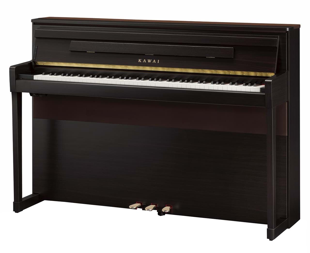 KAWAI CA99 R - цифровое пианино, механика GF III, 90 тембров, 256 полифония, 45 вт х 3, цвет палисан