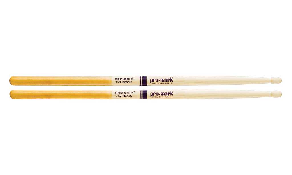 TXPG747W 747 "Pro-Grip" Барабанные палочки, орех гикори, деревянный наконечник, ProMark