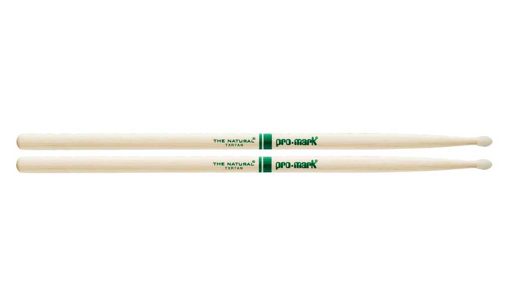 TXR7AN 7A "The Natural" Барабанные палочки, орех гикори, нейлоновый наконечник, ProMark