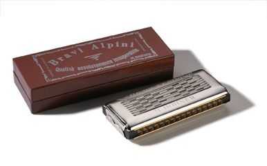 M131633 Bravi Alpini 2x32 C/G-major Губная гармошка тремоло C/G Hohner