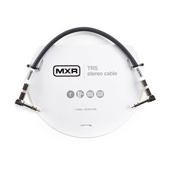 DCIST1RR MXR Коммутационный кабель, 30см, стерео, Dunlop