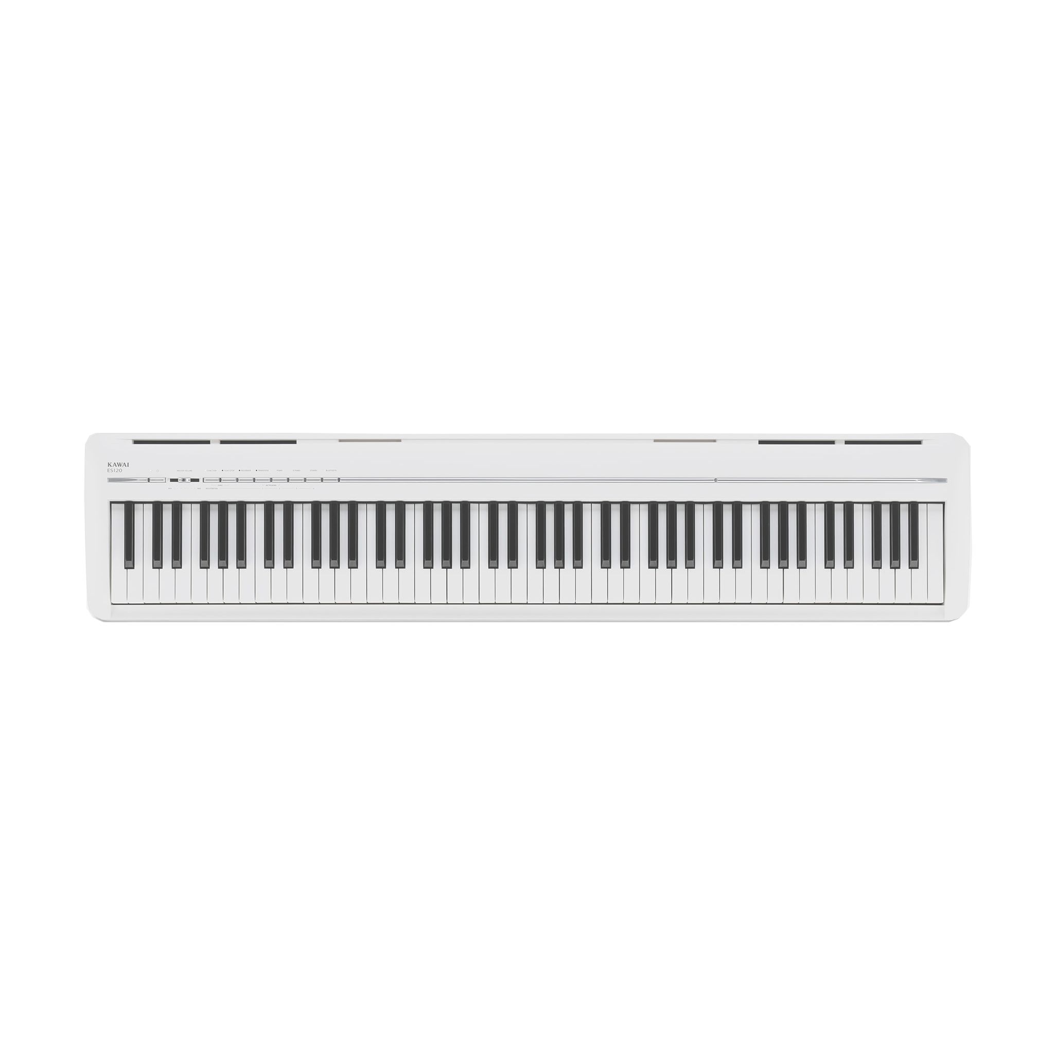 KAWAI ES120 W - цифровое пианино, 88 клавиш, Механика Responsive Hammer Compact, цвет белый