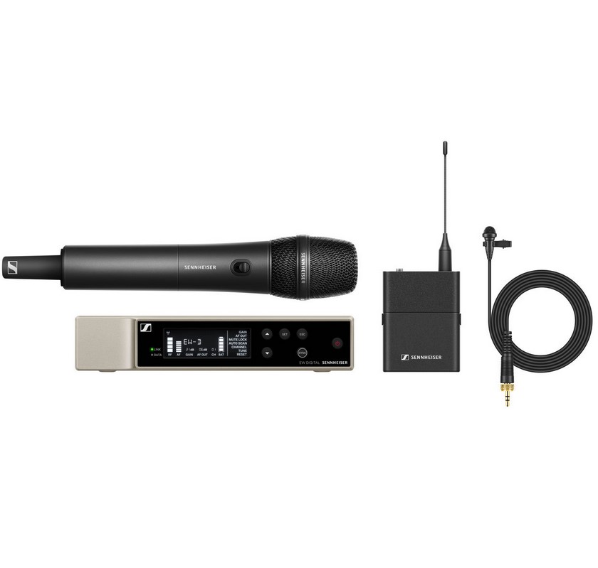 508770 EW-D ME2/835-S SET (Q1-6) Радиосистема с петличным и ручным микрофоном, Sennheiser