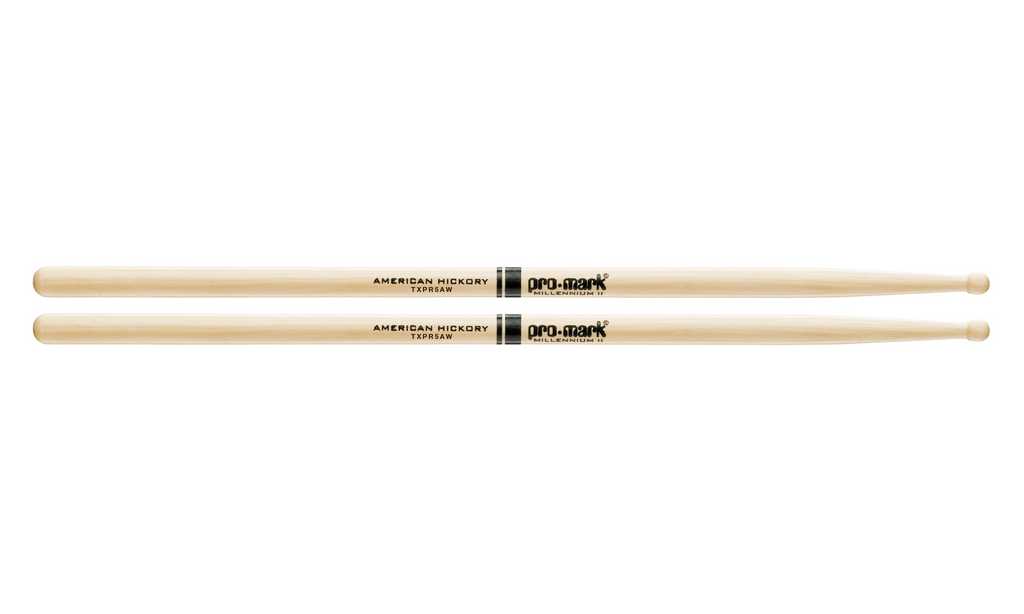 TXPR5AW 5A "Pro-Round" Барабанные палочки, орех гикори, деревянный наконечник, ProMark