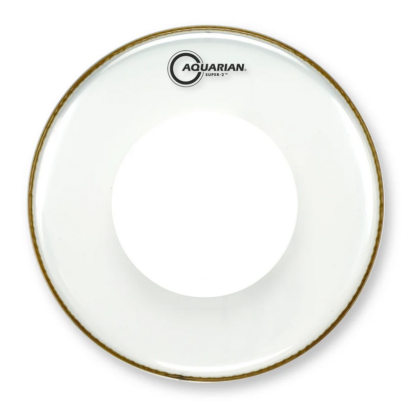 PDS2-12 Super-2 Clear Power Dot Пластик для том-барабана 12", Aquarian