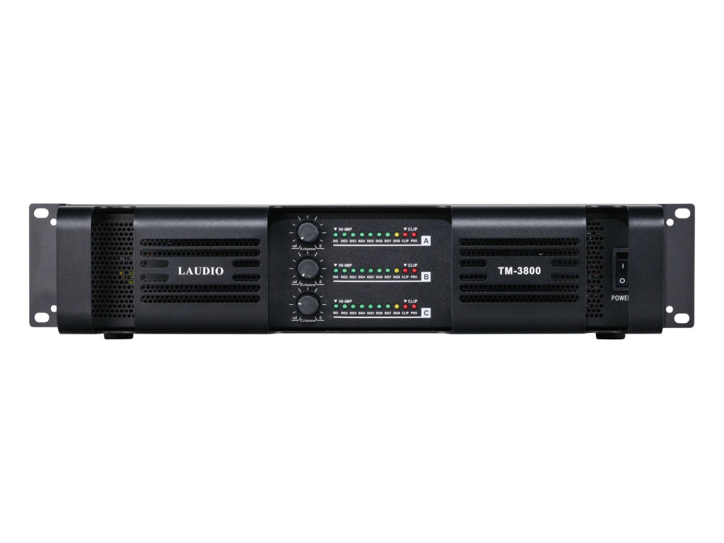 TM-3800 Усилитель мощности, 3х800Вт, LAudio