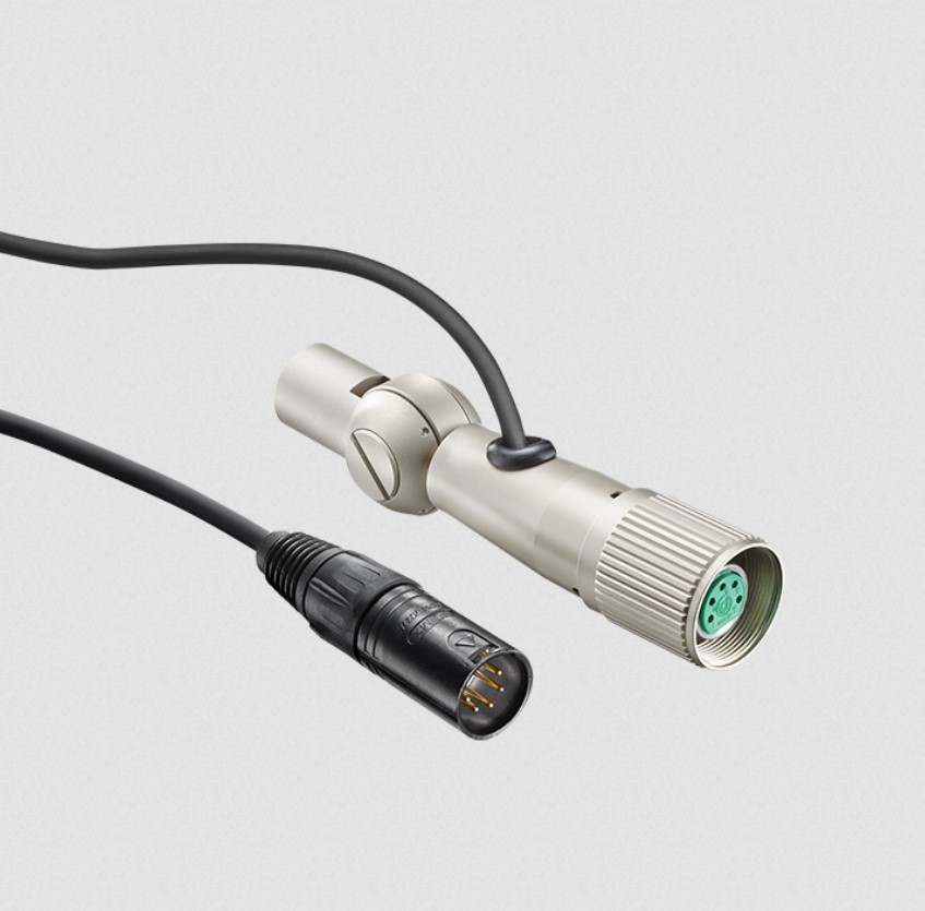 006621 Neumann IC 6 Кабель микрофонный с держателем, XLR5, 10м, никель, Sennheiser