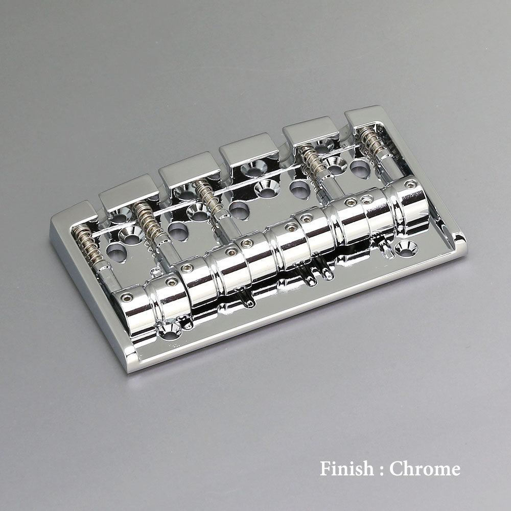 404SJ-5-C Бридж (струнодержатель) для 5-струнной бас-гитары, хром, Gotoh