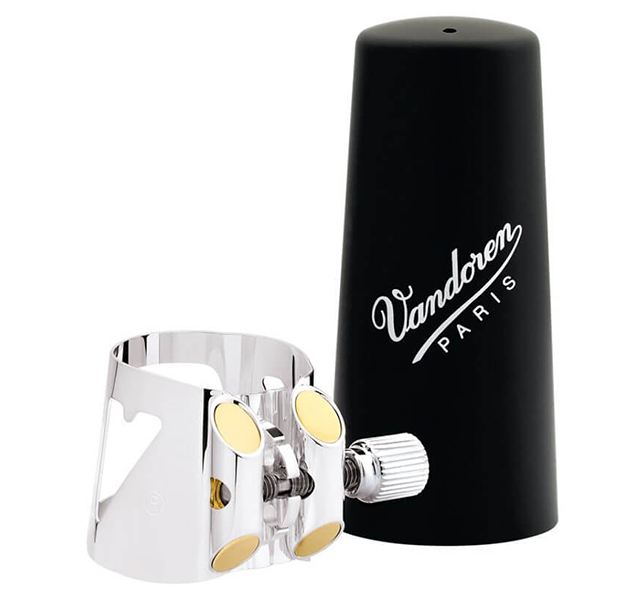 LC02P Optimum Лигатура для кларнета Eb, с пластиковым колпачком, Vandoren